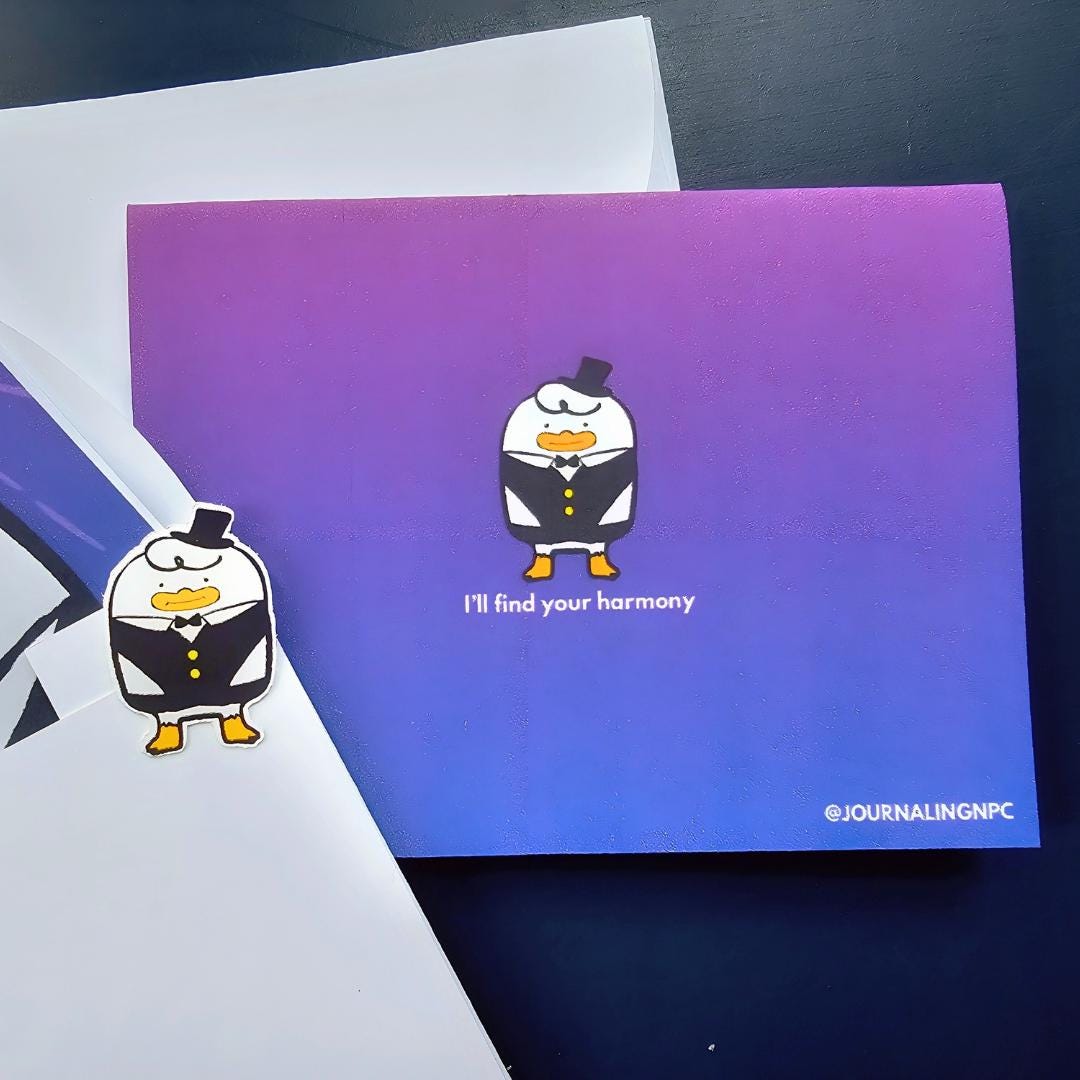 KPop Demon Hunters Save the Date + Hello Friend Note Cards Jinu Rumi