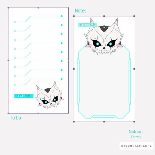 Kaiju No.8 Tech Notepad Kafka Hibino