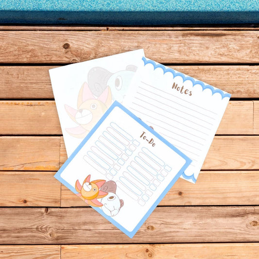 One Piece Anime Ships Notepad