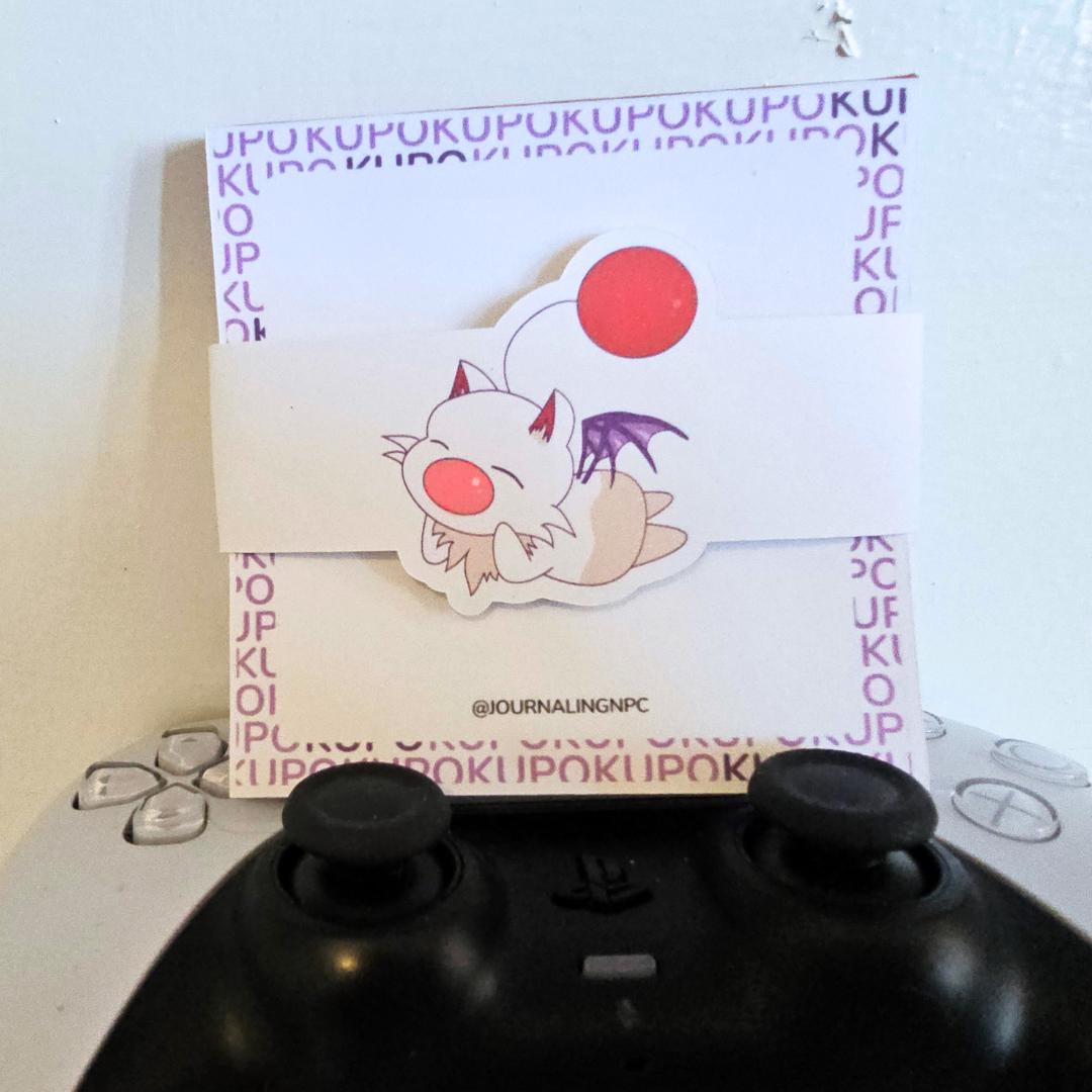 Moogle Kupo Final Fantasy Video Game Notepad