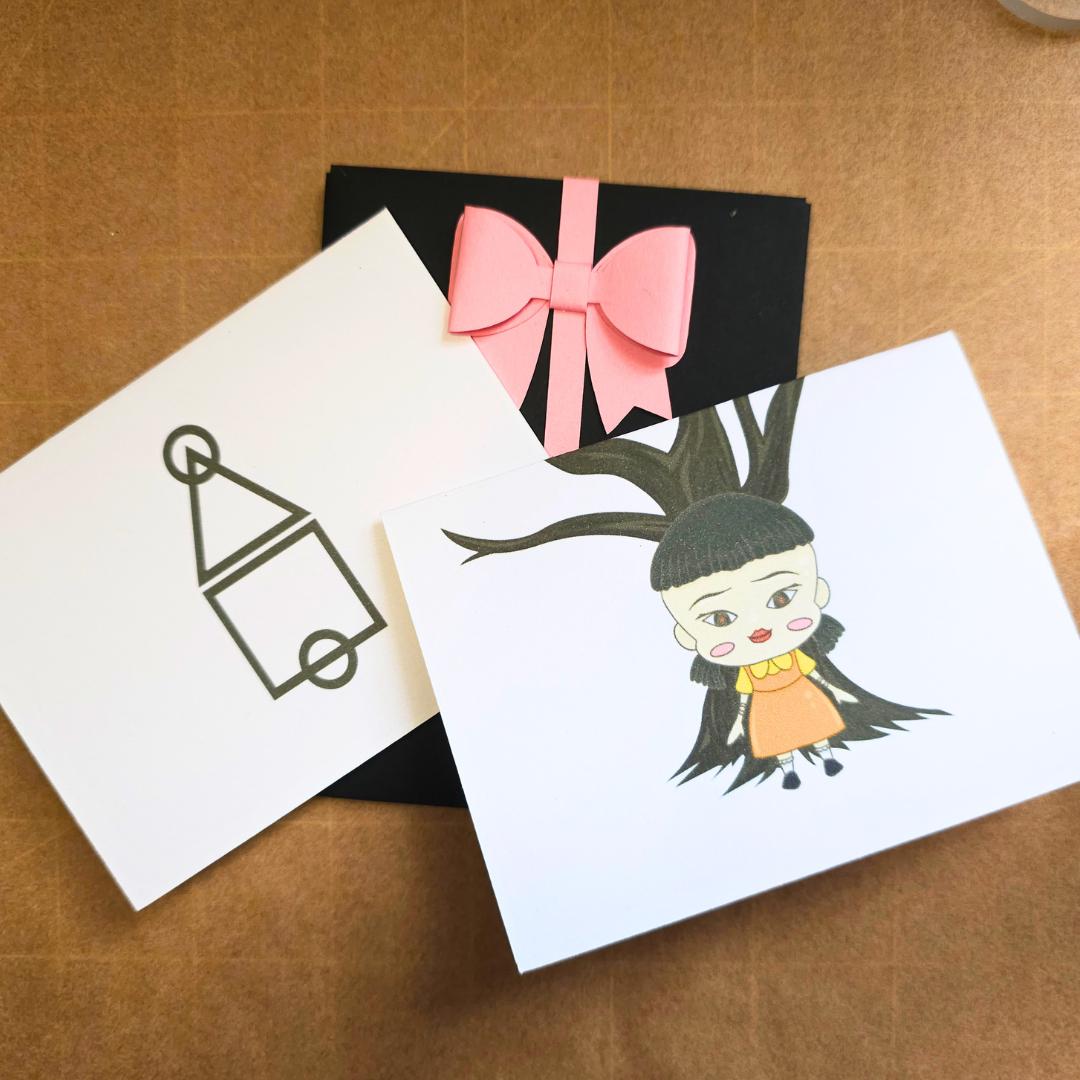 Squid Game Season 3 Young-hee + Cheol-su Note Cards