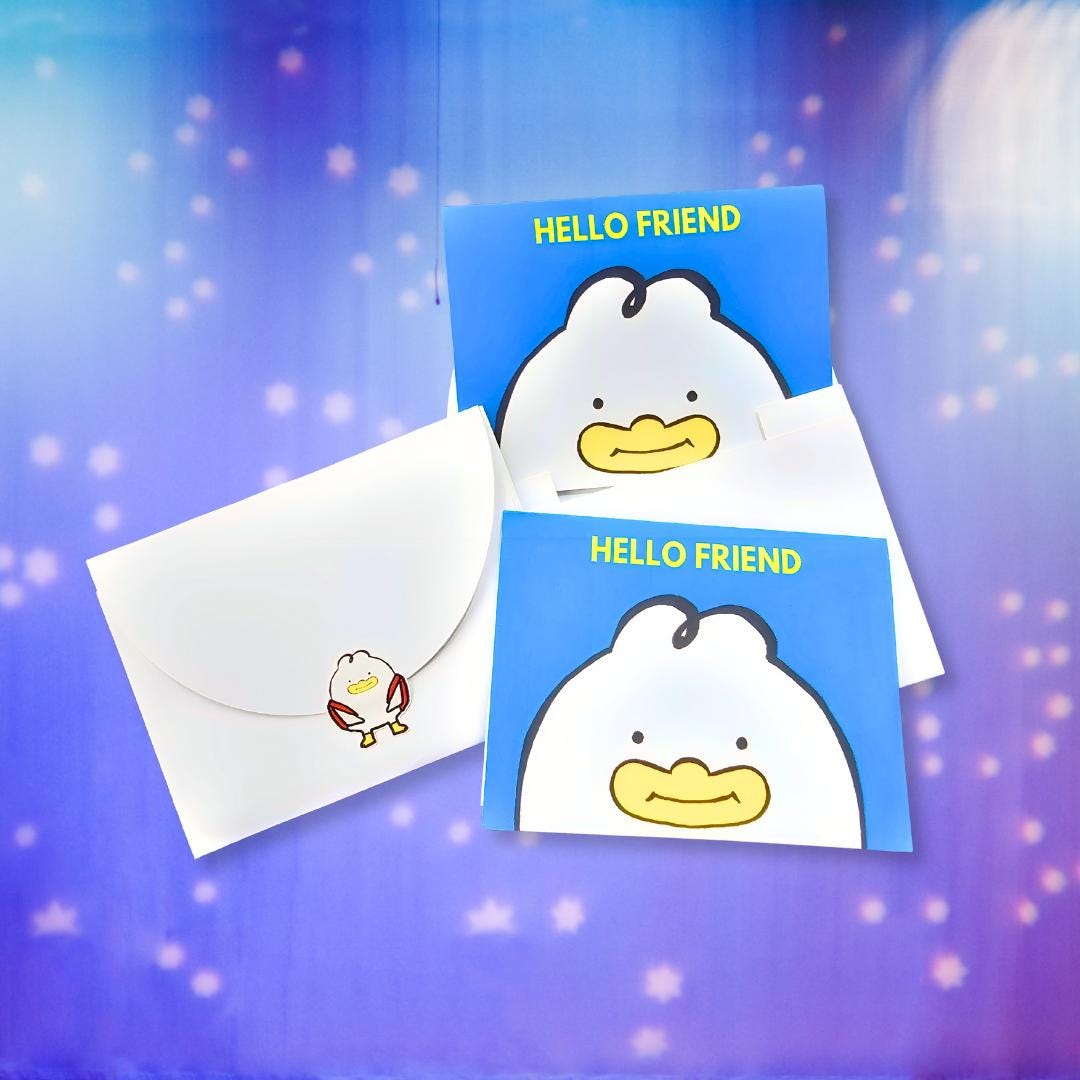 KPop Demon Hunters Save the Date + Hello Friend Note Cards Jinu Rumi