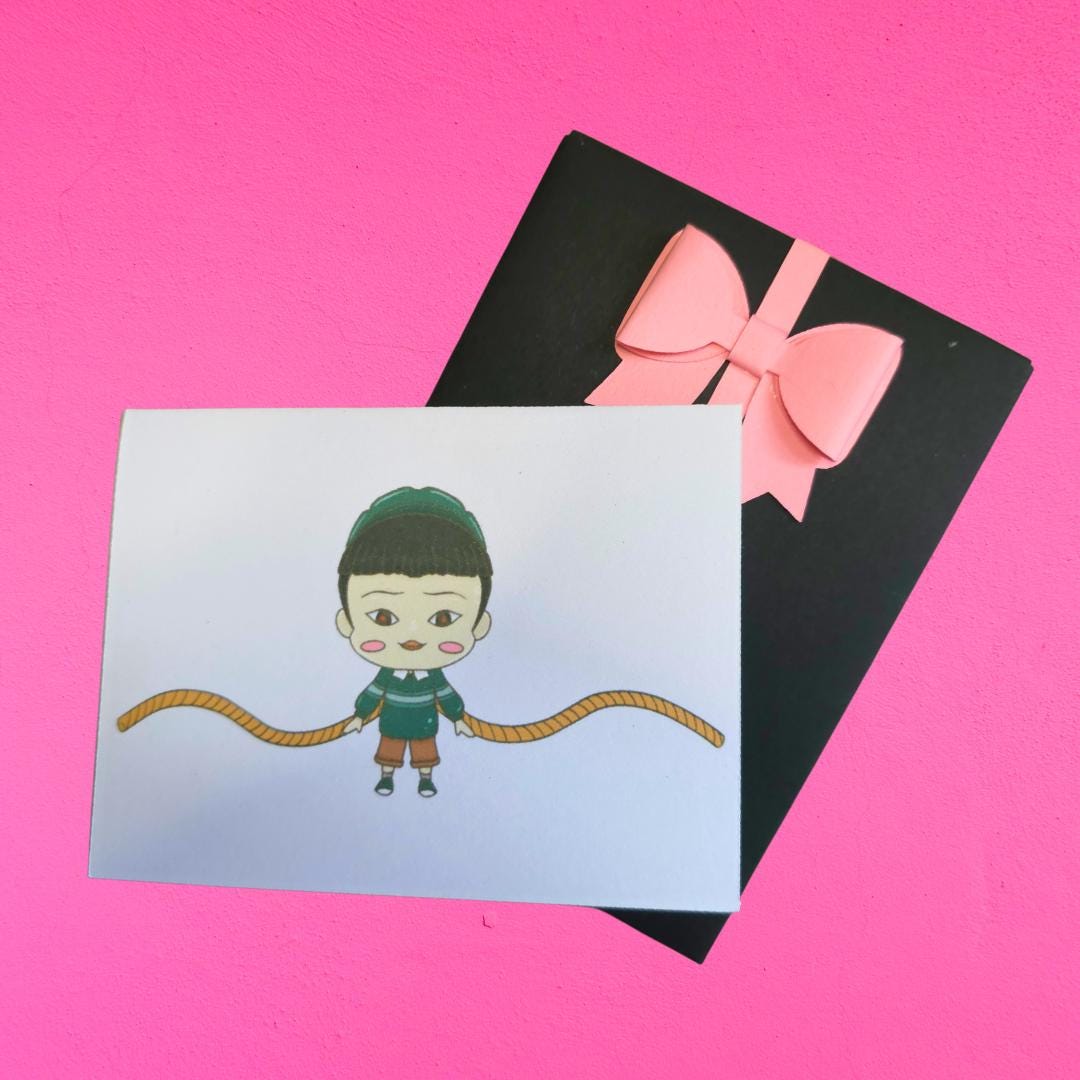 Squid Game Season 3 Young-hee + Cheol-su Note Cards