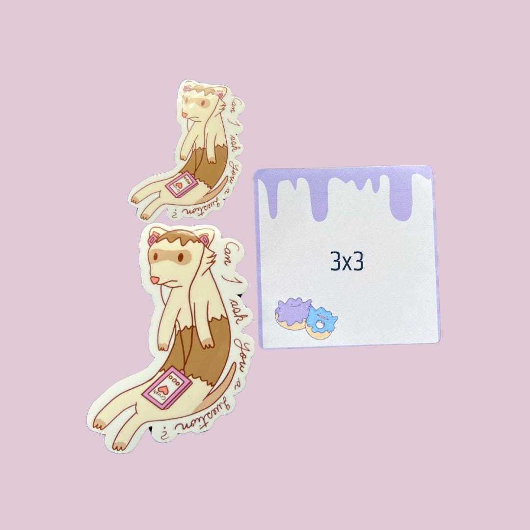 Sassy Anxiety Cell Phone Animal Stickers