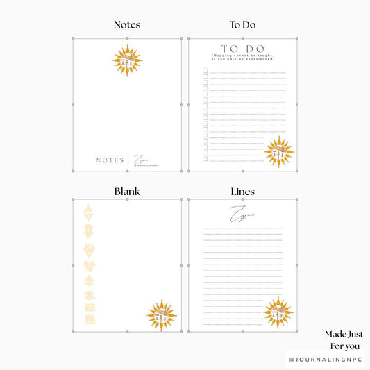 Swim Swim Esquie 33 Clair Obscur Notepad