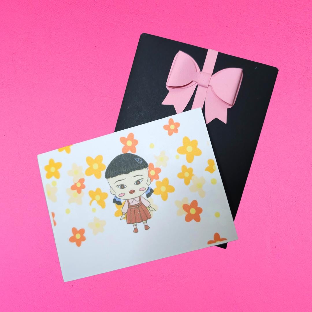 Squid Game Season 3 Young-hee + Cheol-su Note Cards