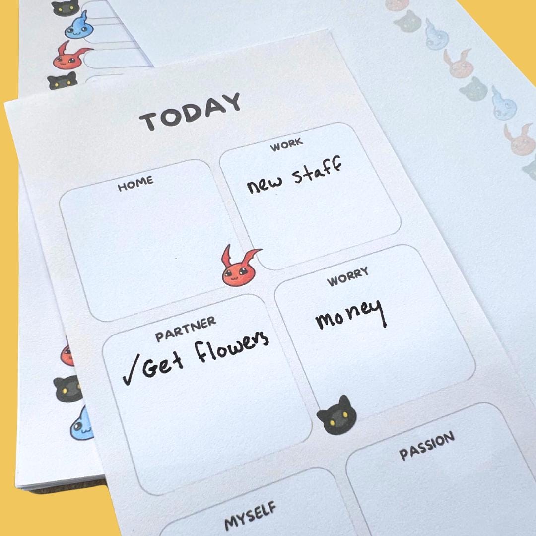 Main Baby Digimon Notepad