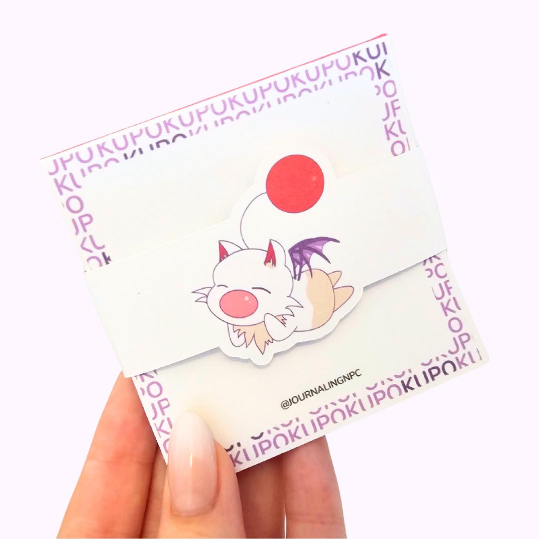 Moogle Kupo Final Fantasy Video Game Notepad