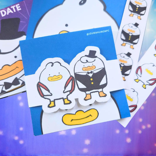 KPop Demon Hunters Save the Date + Hello Friend Notepad Jinu Rumi