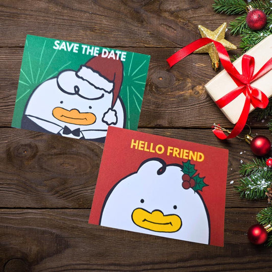 KPop Demon Hunters Holiday Save the Date + Hello Friend Note Cards Jinu Rumi