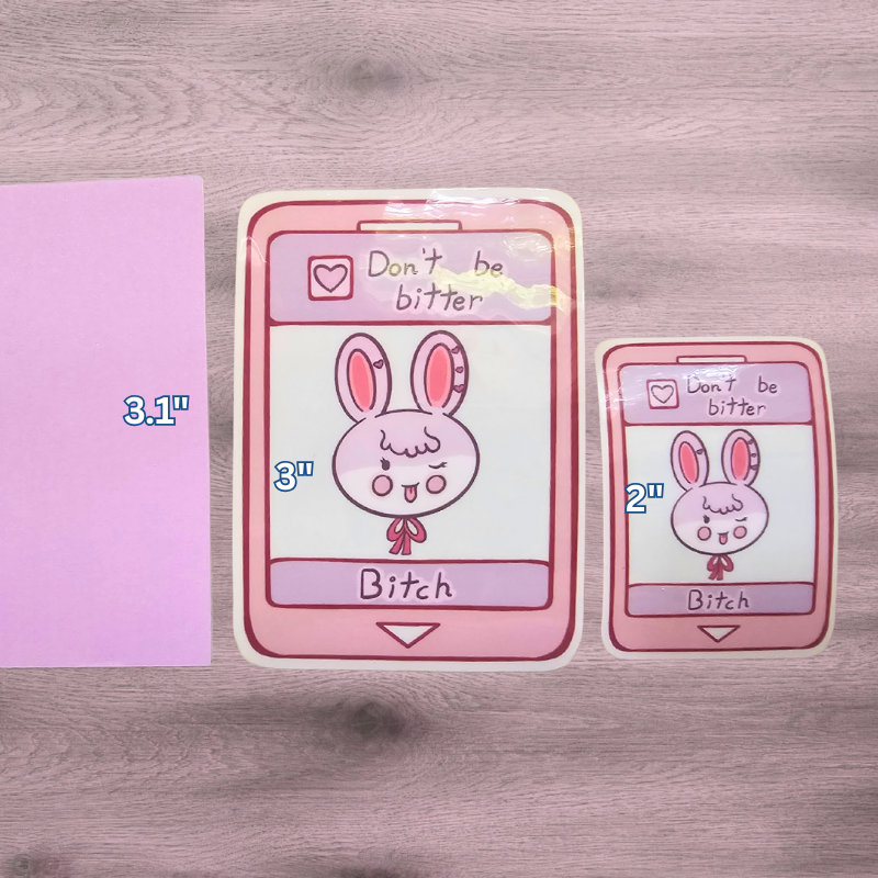 NPC Bunnies, Video Game Cartridges, Sassy Stickers