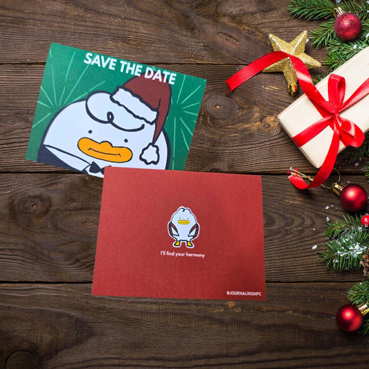 KPop Demon Hunters Holiday Save the Date + Hello Friend Note Cards Jinu Rumi