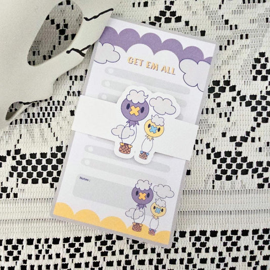 Floating Thoughts Balloon Pokemon Notepad