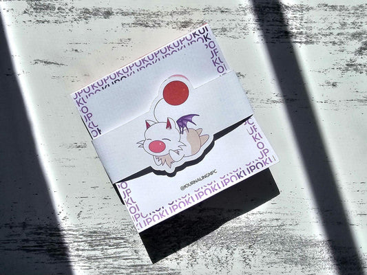 Moogle Kupo Final Fantasy Video Game Notepad