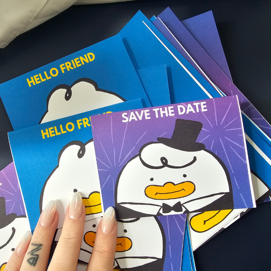 [MESSY] KPop Demon Hunters Save the Date + Hello Friend Note Cards Jinu Rumi [MESSY]