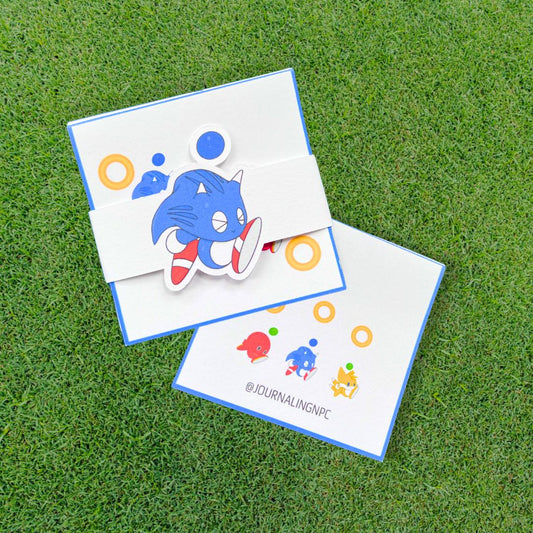Sonic Chao Running Notepad