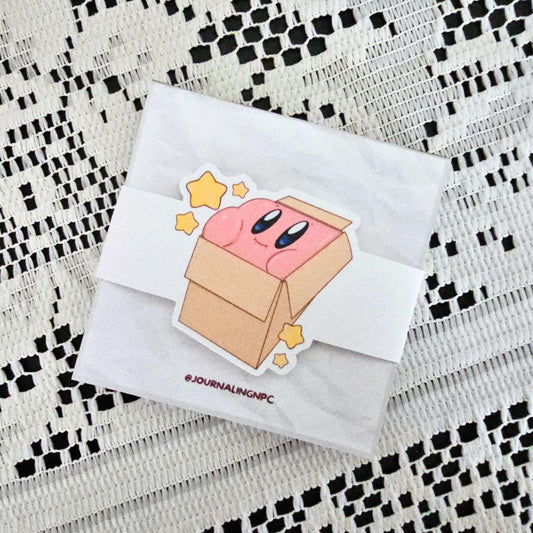 Kirby Dreamland Star Square Notepad