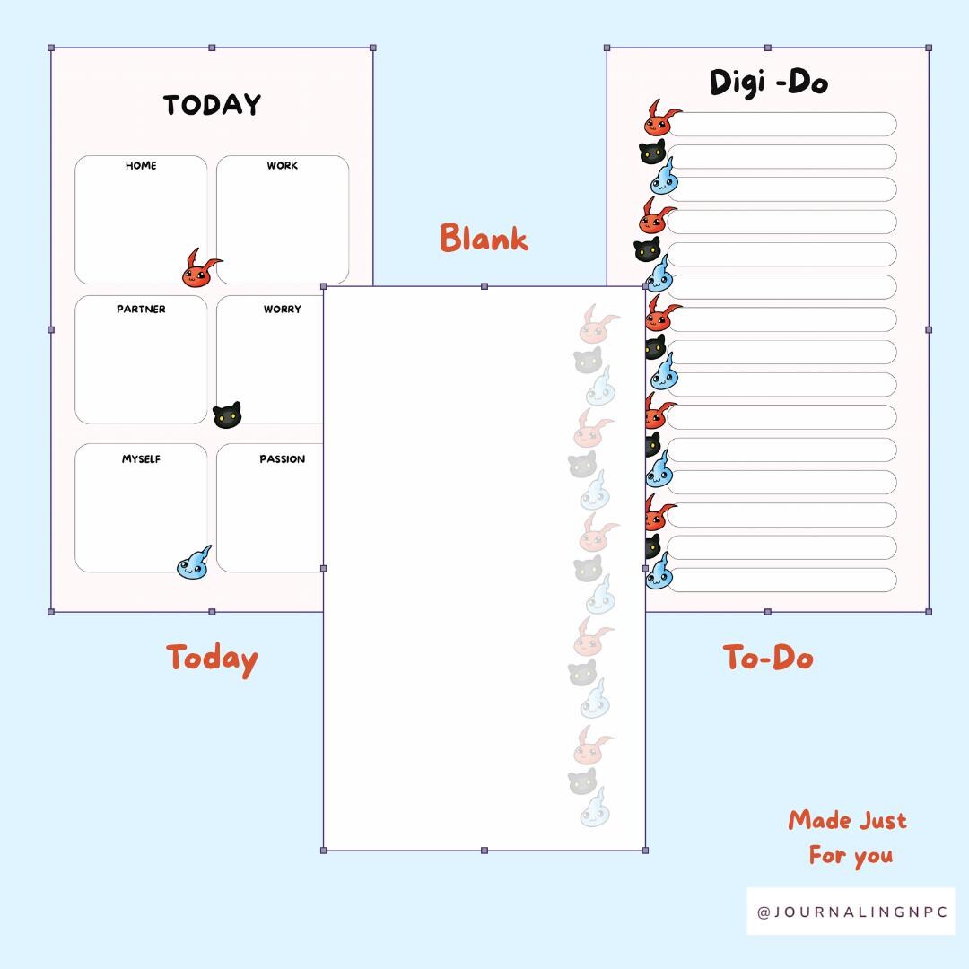 Main Baby Digimon Notepad
