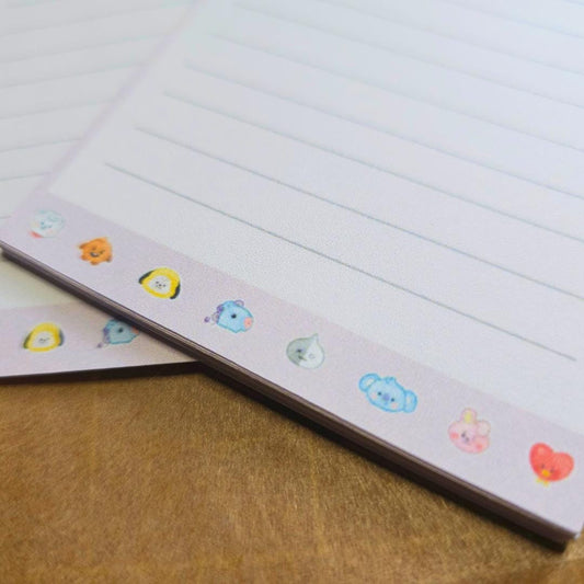 BT21 BTS Kpop Weekly Planner Journaling Notepad